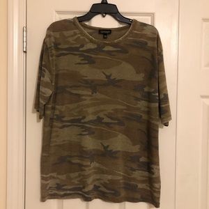 Topshop Camo T-shirt